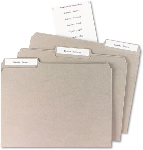 ملصقات مجلدات ملفات Avery® على Mini-Sheets® in Kuwait