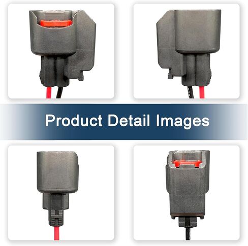 1U2Z14S411ANA 8Pcs ABS Sensor/Fuel Injector Connector Wiring Harness Compatible with Select GMC Ford F-150 250 350/Chrysler/Chevy/Dodge Ram 1500 2500/Jeep Vehicles Replaces 15306318 S-824 in Saudi Arabia