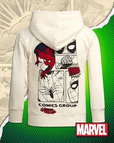 سويت شيرت Marvel Boys Super Hero - Spider-Man، Thor، Hulk، Iron Man Graphic Pullover Hoodie (8-16) in Kuwait