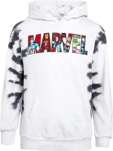 سويت شيرت Marvel Boys Super Hero - Spider-Man، Thor، Hulk، Iron Man Graphic Pullover Hoodie (8-16) in Kuwait