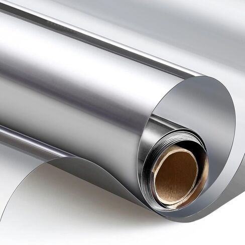 20incx100ft (20inch x 1200 inch) One Way Uncut Roll Window Tint Film Mirror Privacy UV Reflective Car Home Office Glass Scratch Resistant Film,for Privacy and Heat Reduction in Saudi Arabia