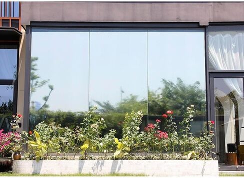 20incx100ft (20inch x 1200 inch) One Way Uncut Roll Window Tint Film Mirror Privacy UV Reflective Car Home Office Glass Scratch Resistant Film,for Privacy and Heat Reduction in Saudi Arabia