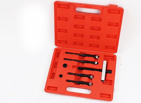 مجموعة أدوات سحب عجلة القيادة، مجموعة أدوات إزالة ضاغط لوحة القفل من الفولاذ الكربوني، مجموعة أدوات إزالة عجلة قيادة السيارة لمعظم المركبات، مسافة قابلة للتعديل من 1.5 إلى 3.3 بوصة in Kuwait