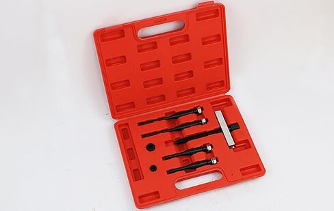 مجموعة أدوات سحب عجلة القيادة، مجموعة أدوات إزالة ضاغط لوحة القفل من الفولاذ الكربوني، مجموعة أدوات إزالة عجلة قيادة السيارة لمعظم المركبات، مسافة قابلة للتعديل من 1.5 إلى 3.3 بوصة in Kuwait