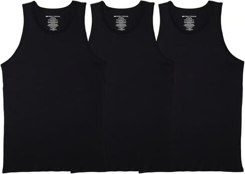 Pair of Thieves Men All Comfort Tank Top | Undershirt for Men | Soft, Breathable, Cotton Blend | Layering and Daily Wear in Saudi Arabia