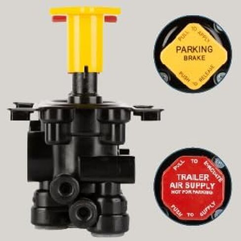 800523 MV-3 Control Module 1/4" NPT Ports #10-24 Threaded Mounting Holes Compatible with Bendix Sterling Peterbilt Trailer Parking Brake 107753 5005062 KN20612 in Saudi Arabia