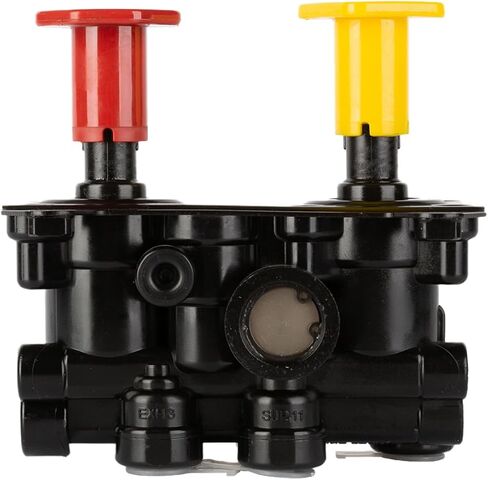 800523 MV-3 Control Module 1/4" NPT Ports #10-24 Threaded Mounting Holes Compatible with Bendix Sterling Peterbilt Trailer Parking Brake 107753 5005062 KN20612 in Saudi Arabia