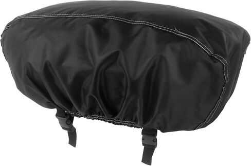 Klmnop Waterproof Winch Cover 12000 lb, Heavy Duty Oxford Fabric Dustproof Sunproof Winch Protective Cover for 8000-13500 lbs Electric Winches (Black) in Saudi Arabia