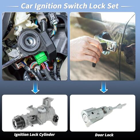 No.1K0905851B/1K0905851 اسطوانة قفل الإشعال وقفل الباب لفولكس واجن باسات 2012-2019 لأودي A3 TT R8 أسطوانة مفتاح الإشعال مع مفتاح بعيد in Kuwait