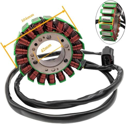 Stator Starter Generator Magneto Compatible with ODES LIANGZI LZ800 UTV 800V RM PM - Part Numbers 21040109701, 370101-001-0000, LU049967 in Saudi Arabia