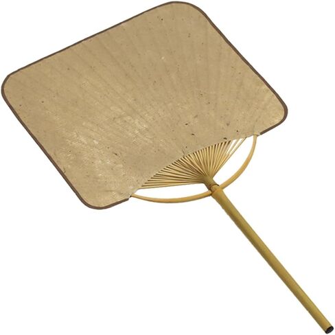 1Pc Chinese Hand Fan Vintage Style Handmade Xuan Paper Paddle Fan with Bamboo Frame for Home Decoration in Saudi Arabia