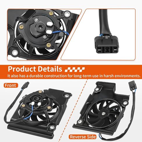 طقم مروحة المبرد لياماها YZ250FX YZ450FX WR250F WR450F 2019-2024 B3J-E24E0-V0-00 in Kuwait