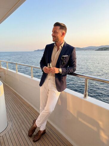 Mens Blazer Fashion Casual Formal Sport Coat Slim Fit Lightweight Business Suit Jacket Two Button Tuxedo for Wedding Prom in Saudi Arabia