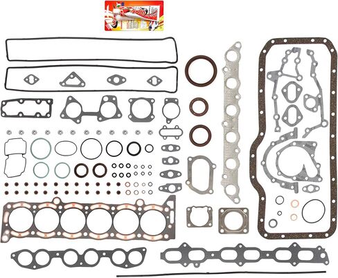 Compatible With 86-93 3.0 L Toyota Supra Turbo 7MGTE Full Gasket Set in Saudi Arabia