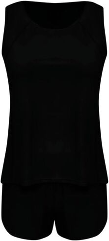 Tankini Swimsuits for Women Two Piece Athletic Bathing Suits Flowy Tankinis Top with Sporty Pockets Boy Shorts in Saudi Arabia
