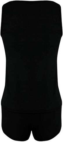 Tankini Swimsuits for Women Two Piece Athletic Bathing Suits Flowy Tankinis Top with Sporty Pockets Boy Shorts in Saudi Arabia