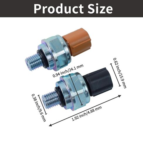 2 قطعة مستشعر ضغط ناقل الحركة 28600-P7Z-003 28600-P7W-003، مفتاح مستشعر ضغط الزيت 2ND-3RD Gear متوافق مع Honda Accord Odyssey Element Acura CL CSX MDX RSX RL TL TSX CR-V in Kuwait