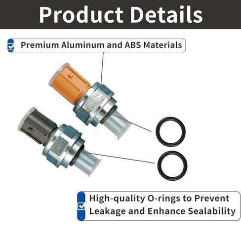 2 قطعة مستشعر ضغط ناقل الحركة 28600-P7Z-003 28600-P7W-003، مفتاح مستشعر ضغط الزيت 2ND-3RD Gear متوافق مع Honda Accord Odyssey Element Acura CL CSX MDX RSX RL TL TSX CR-V in Kuwait