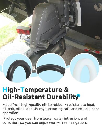 5 + 2 قطعة O-Ring جزء 3855081 للتهوية أو الصرف والجزء 3852045 Dipstick Outdrive Gearlube O-Ring يستبدل 955981 955974 مع 311598 غسالات نايلون متوافقة مع غطاء وقود فولفو بنتا وحشو in Kuwait