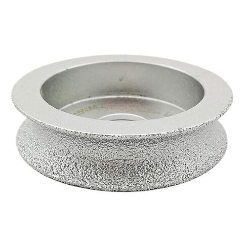 SHDIATOOL 3 Inch Profile Hand Diamond Wheel Height 25mm Half-Round Edge Grinding for Stone Marble Granite Rock in Saudi Arabia