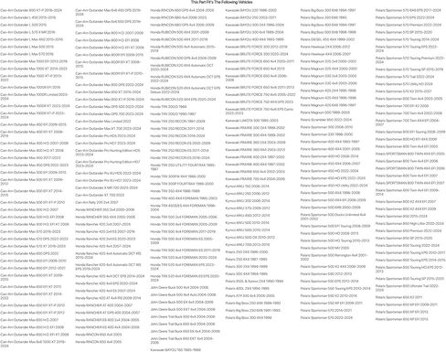 Kimpex Nomad Rear Trunk Black 115 Liter for Arctic Cat 550 EFI 4x4 2011-2012 in Kuwait