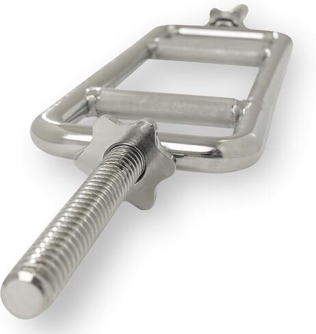 صني هيلث آند فيتنس 24 بوصة قضيب ثلاثي الرؤوس من الكروم الصلب مع أطواق حلقية - STTB-24 in Kuwait