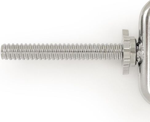 صني هيلث آند فيتنس 24 بوصة قضيب ثلاثي الرؤوس من الكروم الصلب مع أطواق حلقية - STTB-24 in Kuwait