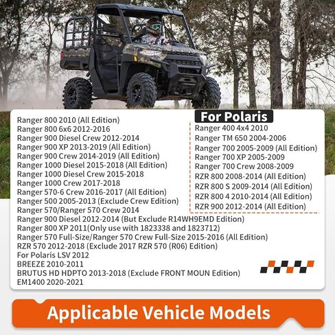 طقم قضيب ربط رف التوجيه الأيسر شديد التحمل لبولاريس RZR رينجر 400 500 570 700 800 900 1000 2008-2021 in Kuwait
