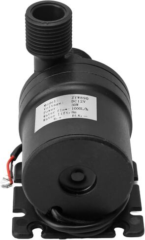 Quiet Water Pump with 30W Power, 8m Lift Height Submersible Pump for Home Fountain, Long Working Life, Easy to Clean, DC12V in Saudi Arabia