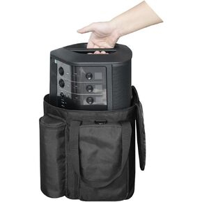 Buwico Travel Bag for Bose s1/s1 Pro, Speaker Case for Bose s1/s1 Pro,Travel Carrying Storage Bag with Strap, for Bose s1/s1 Pro, Microphone, Power Cord