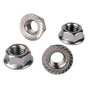 50Pcs #10-24 Acorn Cap Hex Nuts, 304 Stainless Steel 18-8, Coarse Thread UNC, Full Thread