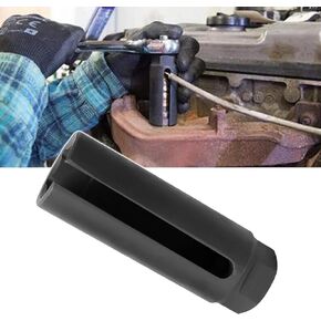Oxygen Sensor Socket with Side Wire Cutout, 3/8 Inch Drive x 7/8in (22mm) 6-Point, O2 Sensor Removal and Installation Tool fits All Vehicle (Small)
