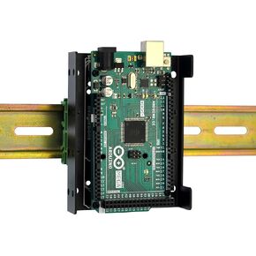 DIN Rail Mount Bracket for Raspberry Pi A+ B+ 2B 3B 3B+ 4B Zero Arduino Uno Mega Mkr BeagleBone