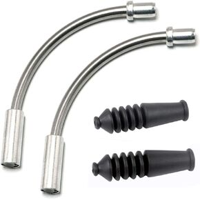 PZRT Bike V Brake Noodle Cable Guide Pipe Rubber Boots Set MTB Mountain Bicycle Accessories