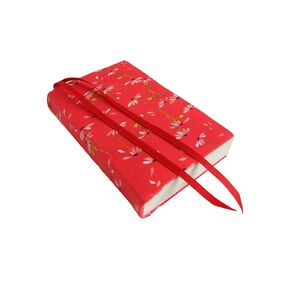 4 Inch Mass Market Book Cover 4 x 6 in LOVE ME PINK FLORAL Stretch Book Cover for Soft Cover Books, Small Book Cover for Paperback, Fabric Book Sleeve Hardcover (Adults)
