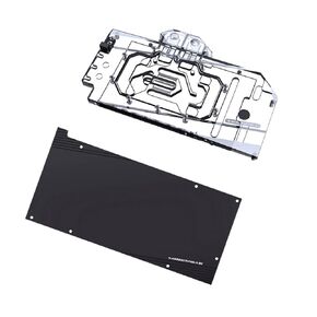 Copper GPU Water Cooling Block GPU Waterblock Graphics Card Water Cooling Block for Asus Tuf Gaming GeForce RTX 4090 OG (12V RGB Aura Effect LED Lights GPU Block with Backplate)