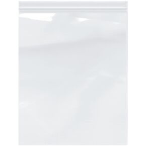 Plymor Heavy Duty Plastic Reclosable Zipper Bags, 4 Mil, 12" x 15" (Pack of 100)