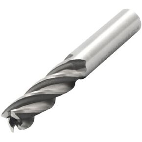 uxcell 1/2" x 1/2" 4 Flute Straight Shank HSS Spiral End Mill Milling Cutter in Saudi Arabia
