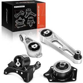 A-Premium 4PCS Engine Motor Mount and Transmission Mount Set Compatible with Dodge Neon 2003 2004 2005 2.0L, Automatic Transmission