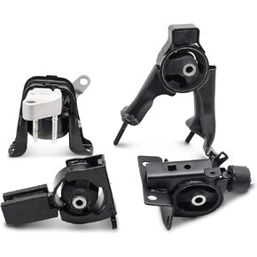 Replacement Engine Mount Engine Motor & Transmission Compatible with 2003-2008 Toyota Corolla Matrix Pontiac Vibe 1.8L (OEM# A4220 A4219 A4218 A4221) Set of 4