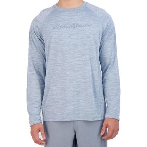 Eddie Bauer Men's Long Sleeve Rashguard Shirt | UPF 40+ Sun Protection | Ideal for Outdoor Activities