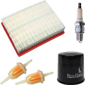 Red Hawk FIL-1101 Tune-Up Kit Compatible With/Replacement For Club Car DS, 4-cycle, gas, 1992 and newer with oil filter 101611003, 2142