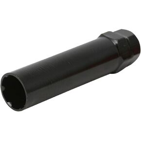 6 Point Spline Drive Tuner Socket Key Tool for 6 Spline Locking Lug Nuts - Thin Wall (20.5mm Diameter) - Works with 17mm and 19mm (3/4) Hex Sockets - 1pc