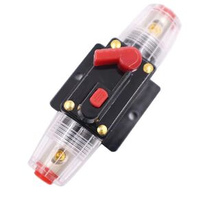 RANIT 12V-72V DC 150Amp Automotive Replacement Circuit Breaker Switches Fuse Holder with Manual Reset for Car Audio,Boat,Stereo Switch and Power System (150A)