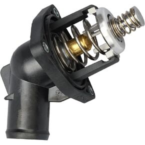 BRTEC Engine Coolant Thermostat Housing 2014-2020 for Chevrolet Corvette Tahoe Suburban for Cadillac GMC Yukon, 12671393 12666569