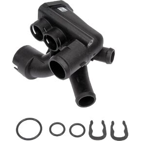 Dorman 902-920 Engine Coolant Thermostat Housing Assembly Compatible with Select Audi / Seat / Volkswagen Models