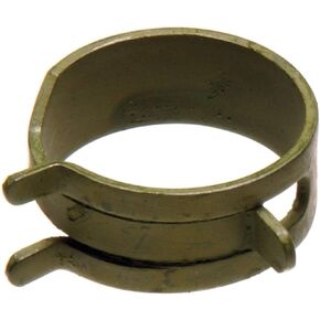 The Hillman Group 59739 Spring Action Hose Clamp, 3/4-Inch, 12-Pack,Gray, 0.75 Inch