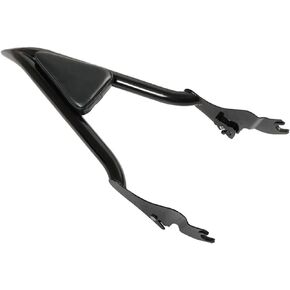 LABLT Motorcycle Detachable Sissy Bar Backrest, Detachable Sissy Bar Passenger Backrest 16 Inch Rear Pad Replacement for CVO Road Glide Street Touring Road King 09-21