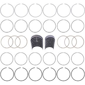 ApplianPar Main Rod Bearings and Piston Rings for Hyundai Azera Santa Fe Veracruz for Kia Cadenza Sedona Sorento 3.3 3.5 3.8 V6