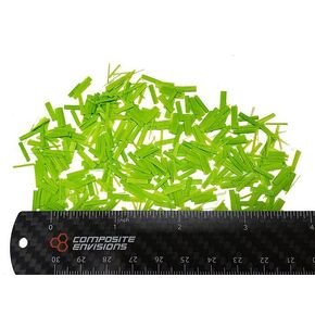 Precision Cut Chopped Fiberglass – Lime Green